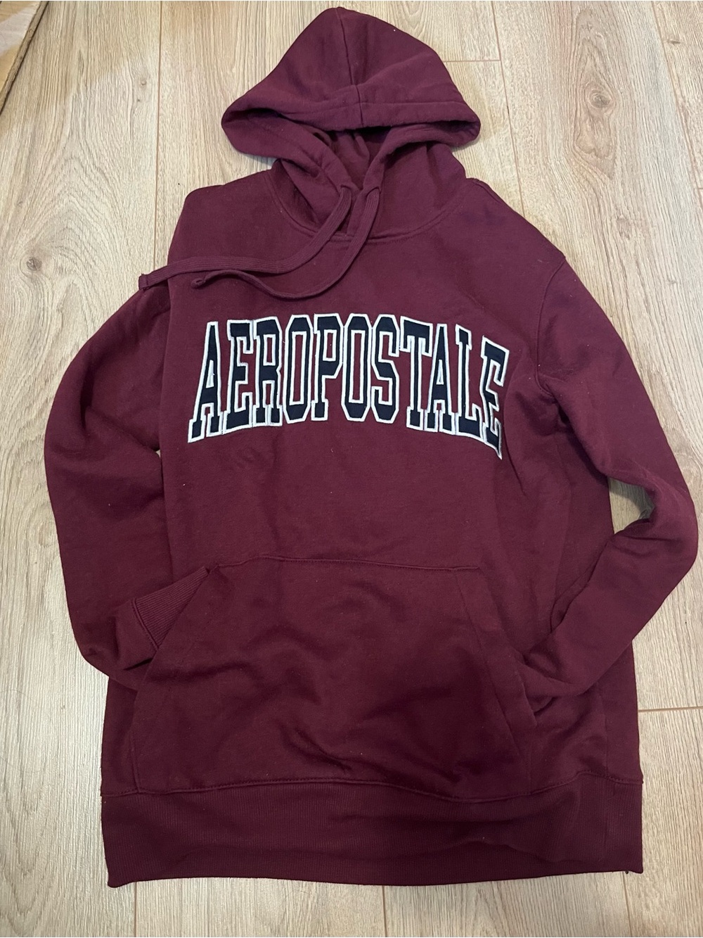 Aeropostale maroon hoodie